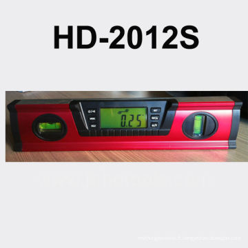 Niveau d&#39;esprit horizontal numérique HD-2012S